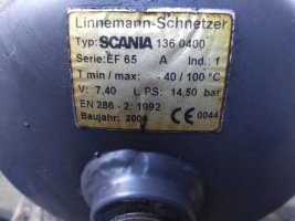 Ресивер сжатого воздуха Scania